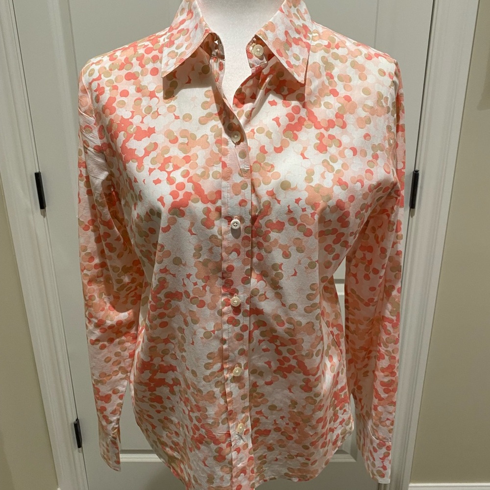 Gap Cotton Tailored Blouse
